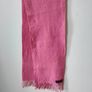 100% Lambswool scarf pink 150cm x 24cm in very good condition with no issues FREE STANDARD POSTAGE INCLUDED Image 2