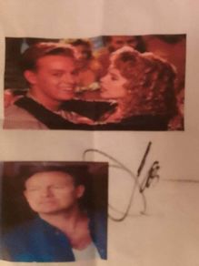 Jason Donovan signed photo