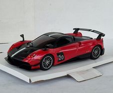 Scalextric Pagani Huayra Roadster BC Slot Car (Red + Black) - street supercar