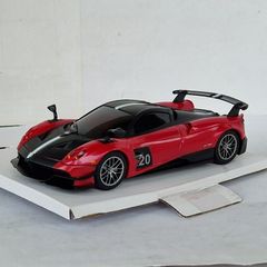 Scalextric Pagani Huayra Roadster BC Slot Car (Red + Black) - street supercar