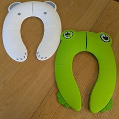 2 toddler toilet portable seat