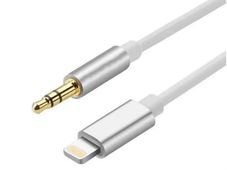 8pin to 3.5mm Male Jack AUX CAR Audio Adapter Cable for iPhone 13 12 11 XR 7 8