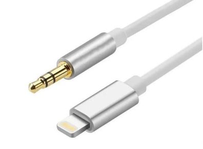 8pin to 3.5mm Male Jack AUX CAR Audio Adapter Cable for iPhone 13 12 11 XR 7 8