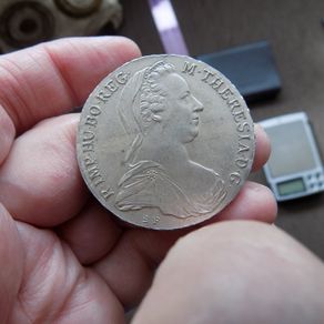 Austria 1780 Silver Thaler.Maria Theresa.83%3 Silver.