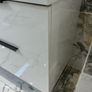 Ex Display Galsaky Gloss White 800 Wall hung vanity unit Image 8