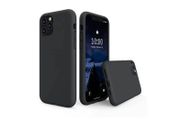 Liquid Silicone Case For iPhone 11 Pro Max Luxury Thin Soft Phone Cover New Black - FHT1IP11PMLK