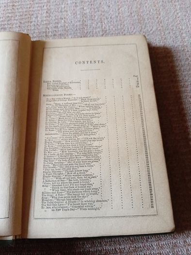 Rare Find 1870s The Poetical Works of Thomas Moore. Cameron & Ferguson. Antique.