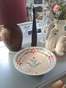 Antique Dairy Bowl Etc