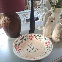 Antique Dairy Bowl Etc