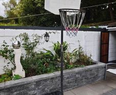 basket ball hoop on stand