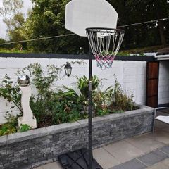 basket ball hoop on stand