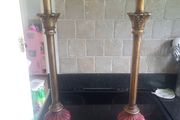 table lamps x2