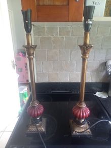 table lamps x2