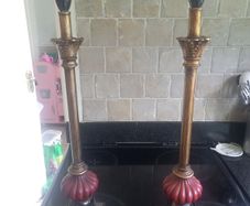 table lamps x2