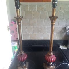 table lamps x2