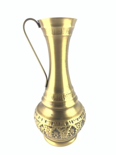 Vintage metal vase