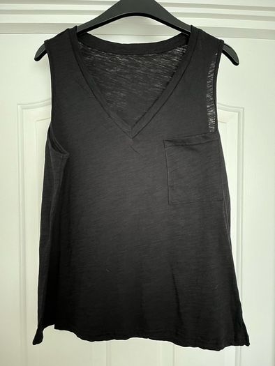 black vest top