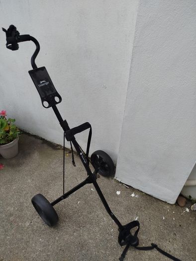 2 wheel golf trolley