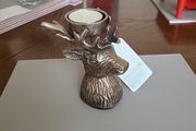 Stags head tealight holder
