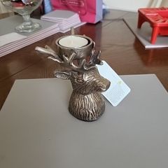 Stags head tealight holder