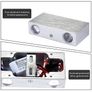 2 x Louvra 4W LED Wall Light Modern Rectangle Aluminium Small Wall Lamp Uplighters Indoor Up Down Wall Lighting for Hallway Bedroom Dinning Room,Warm White Image 3