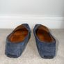 Dune Bradlay Men's Navy Suede Driver Loafers - Size UK 10 Image 5