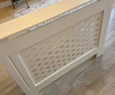 heater cover / radiator cover - like new