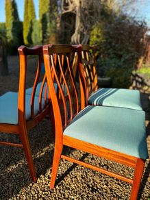 Mid Century Dining Chairs x 4