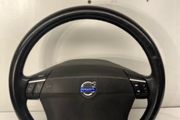Volvo Xc90 2011 Black Leather 4 Spoke Steering Wheel With Buttons A2l11b5s