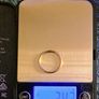 1910 18ct Gold Wedding Ring size 0 Image 4