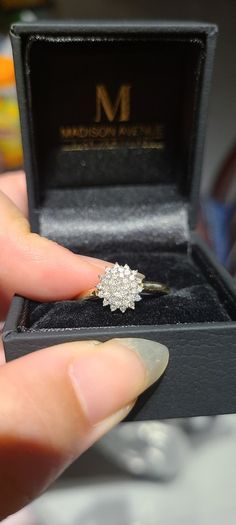 Madison Avenue 9ct Yellow Gold Diamond Band Ring