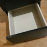 Chest of 2 drawers black Image 5
