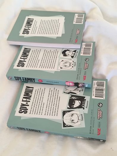Spy x Family Vol. 1 + Vol. 2 Manga + Family Portrait Light Novel