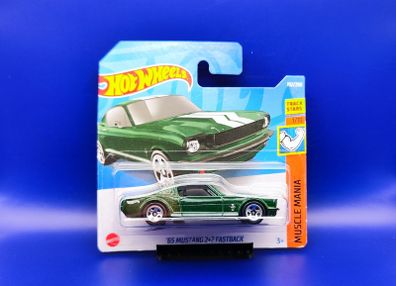 Hot Wheels '65 Mustang 2+2 Fastback, new.