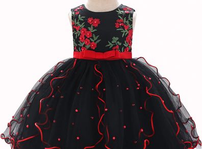 New Baby Girls Elegant Flower Christmas Dress size 18-24 mths