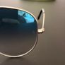 Ray-Ban Aviators Sunglasses (light blue gradient) Image 4