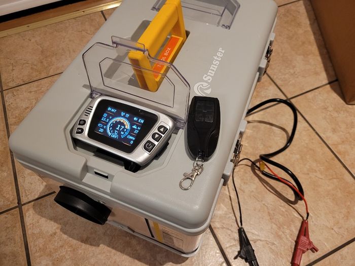 Toolbox style  Diesel / Kerosene Heater with Power Supply, Bluetooth App. Latest 2025/2026 model. Silent Pump.