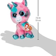Retired Ty Beanie Boos Gumball the Unicorn 18cms 6" Plush Soft Toy and Gift Bag
