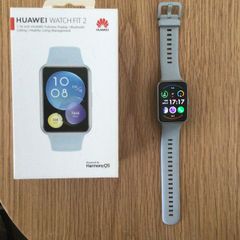 Huawei Watch Fit 2 WITH ORIGINAL BOX - Light Blue - Postage Included