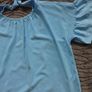 Savida Blue Blouse Size 10 Image 2
