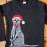 Age 6-7 Christmas Meerkat Jumper Image 2