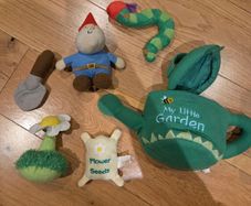 Baby Gund My Little Garden Playset and hungry cattepiler