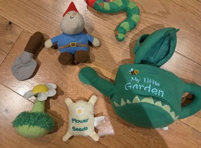 Baby Gund My Little Garden Playset and hungry cattepiler