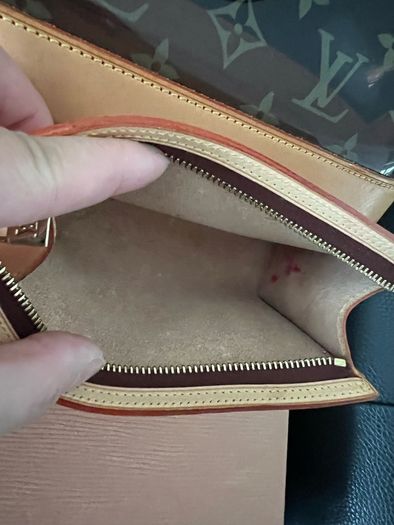 Original Louis Vuitton Ambre with pochette, dust bag, box, leaflets