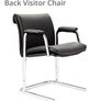 Black Leather Office Chair Image 3