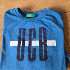 long sleeve tshirt, UCB, 130cm, 7-8 years old