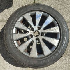 1 x Original Volkswagen Passat 16'' Alloy + Tyre 215.55.16 - Nationwide Delivery