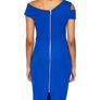 Stunning Ted Baker - Midi Dress - Royal Blue - Size 1 UK 8 - BNWT RRP 200 Image 2