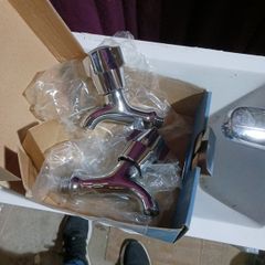 taps and mixers to suit a Belfast sink Kitchen