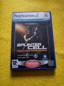 Splinter cell Pandora tomorrow PlayStation 1 Ps1 PlayStation 2 ps2 games Original Pal version